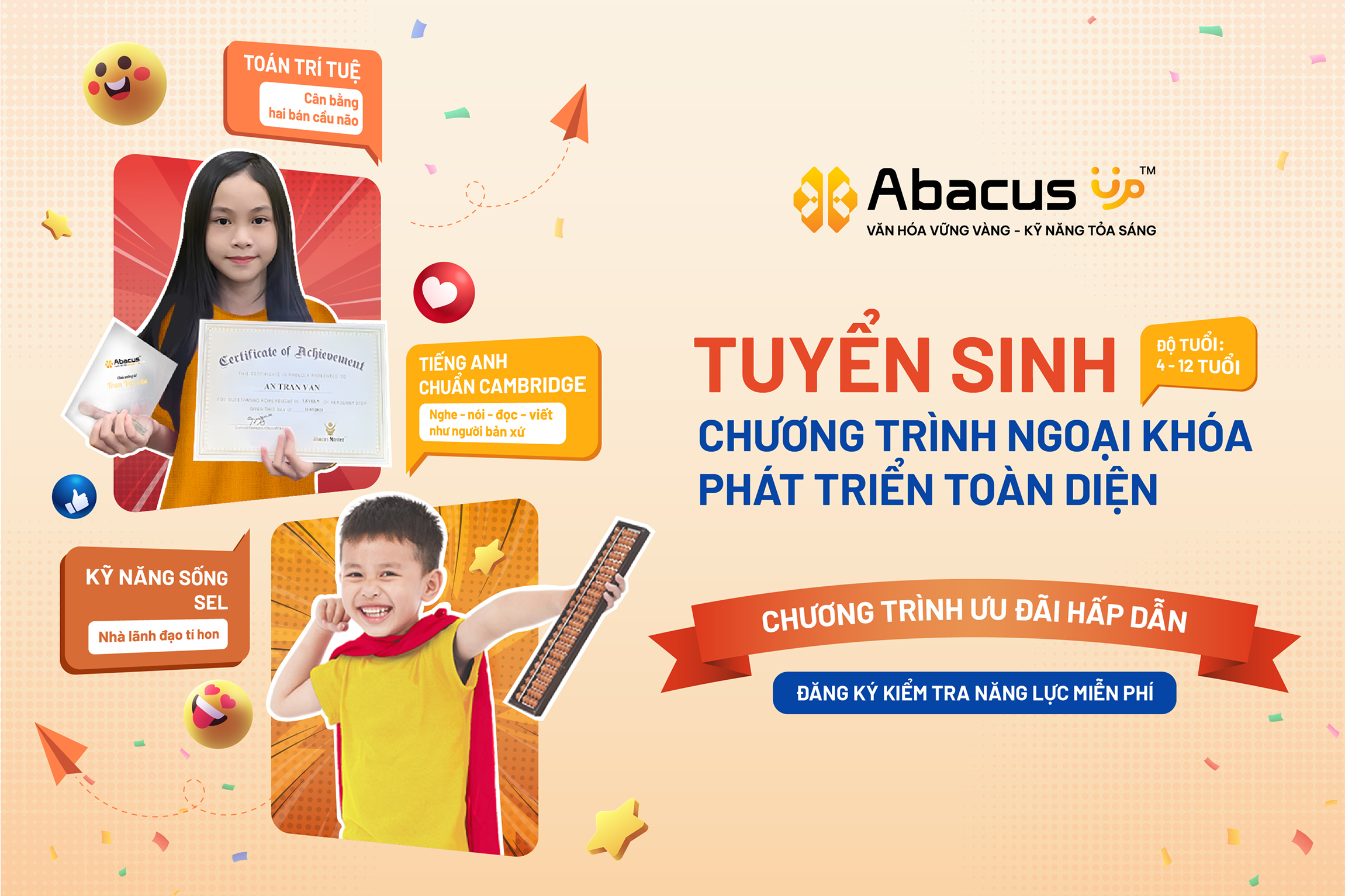 Banner Toán Trí Tuệ Abacus 1 mobile